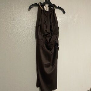 Eliza J Chocolate Dress